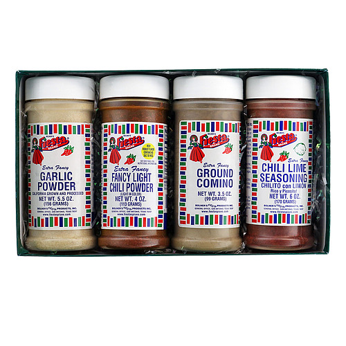 Traditional Mexican Gift Box there are four medium size jars in the box