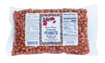Peanuts, Spanish Raw