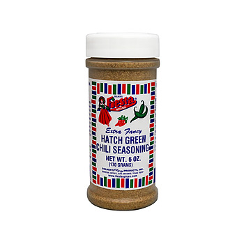 Bolner's Fiesta Brand Hatch Green Chili Seasoning for roasted veggies and Tex-Mex cooking