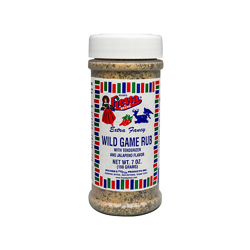 medium size jar of Wild Game Rub 7 ounces