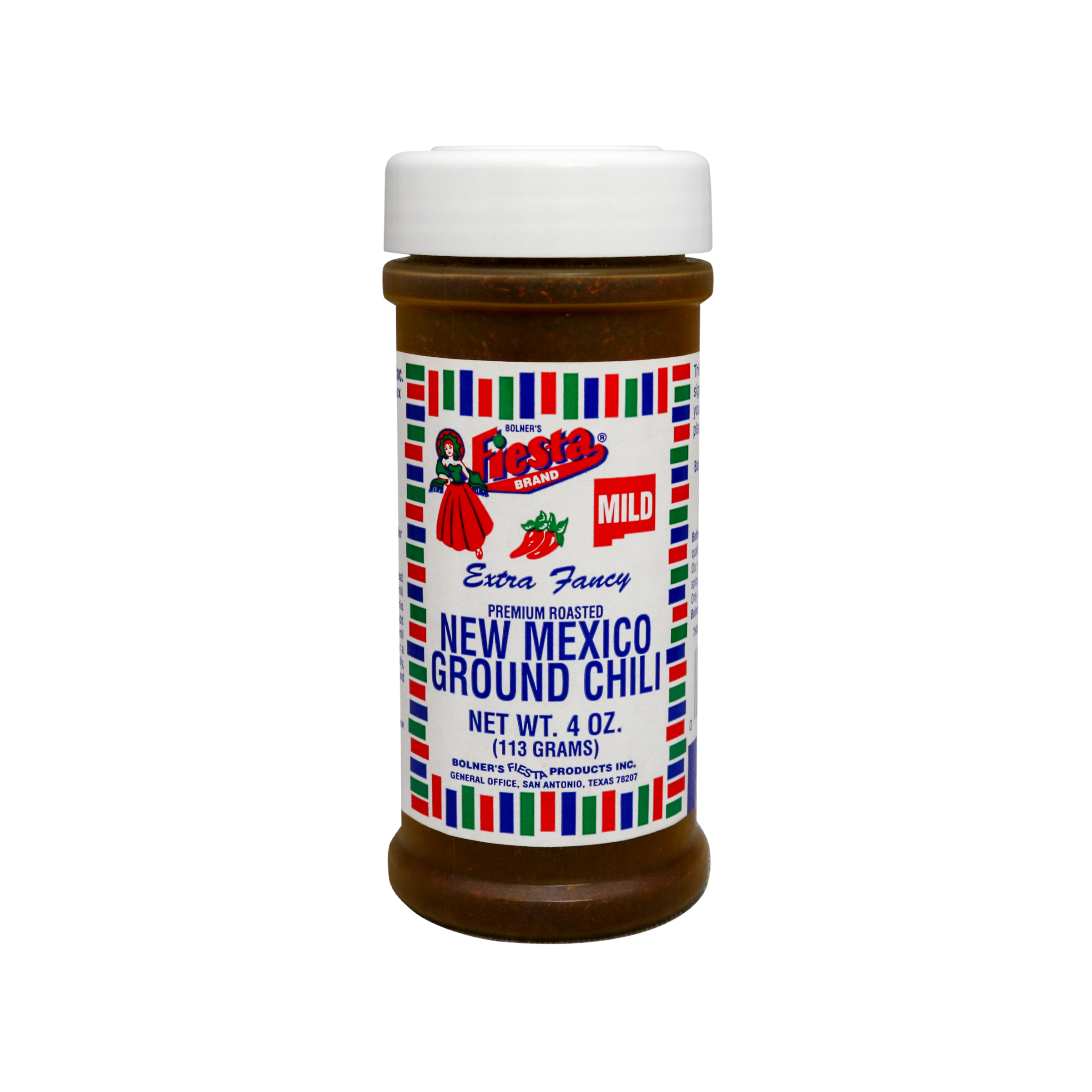 New Mexico Ground Chili Medium size jar of New Mexico Ground Chili