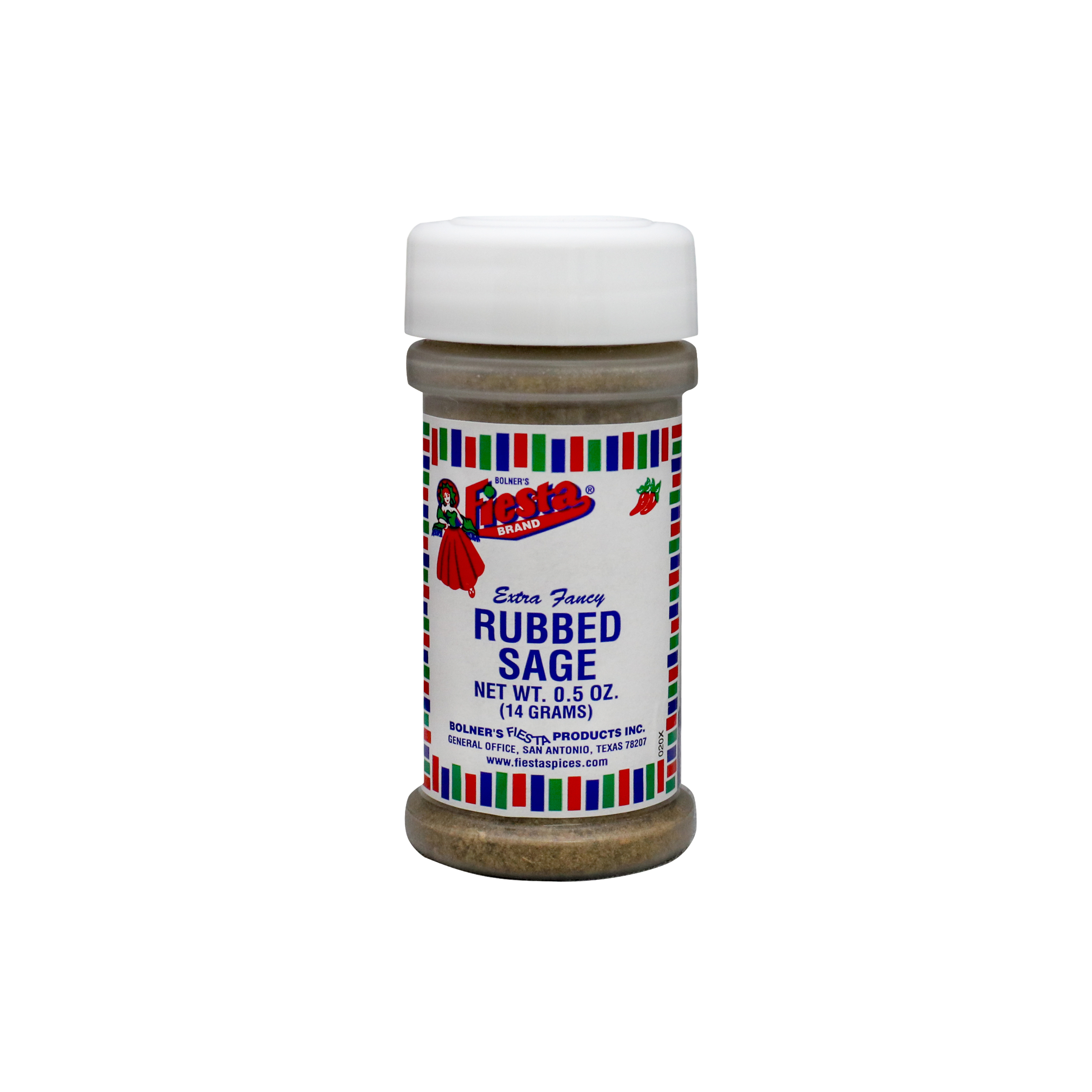 Rubbed Sage tiny jar of Rubbed Sage half of one ounce
