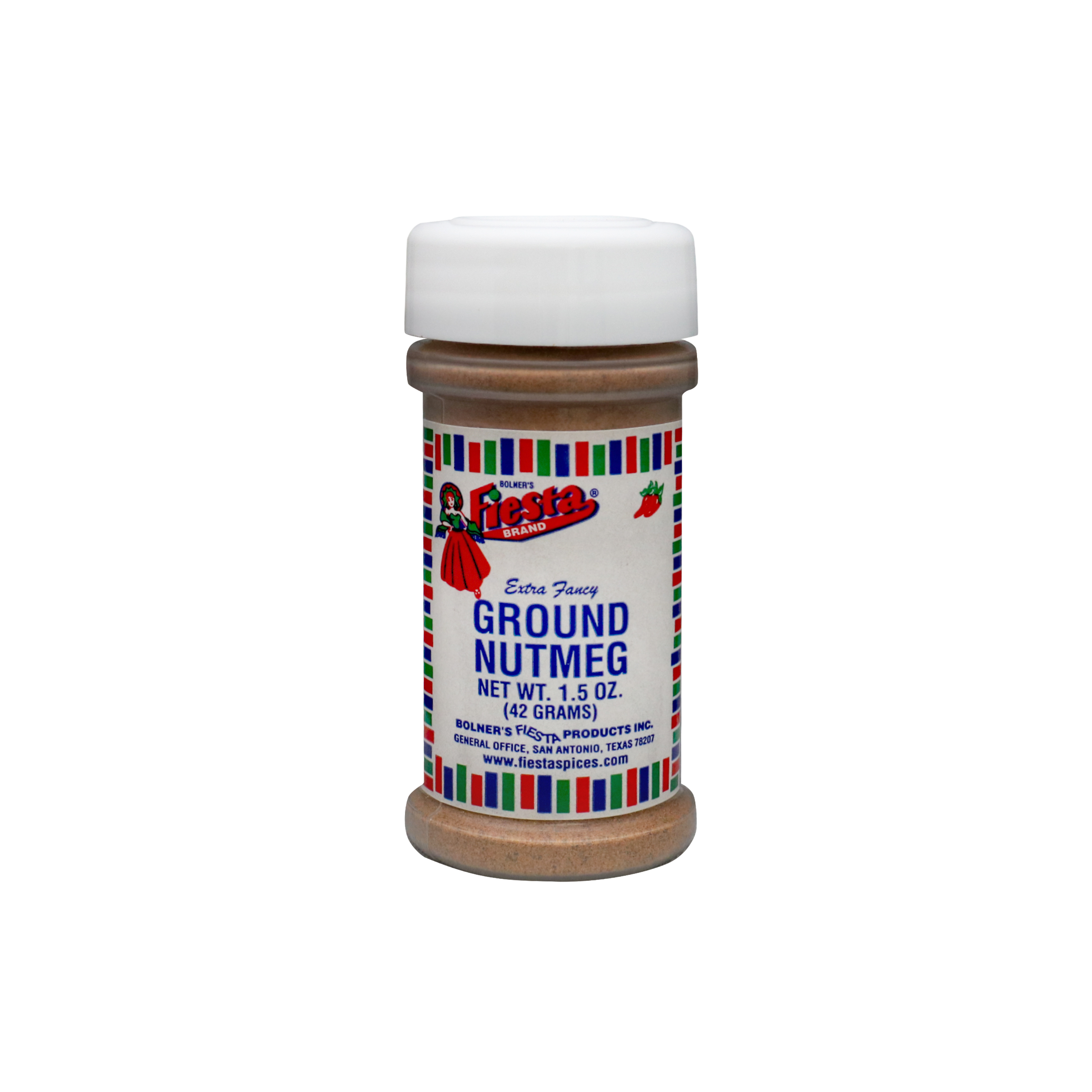 Ground Nutmeg tiny size jar of Ground Nutmeg one and one half ounces