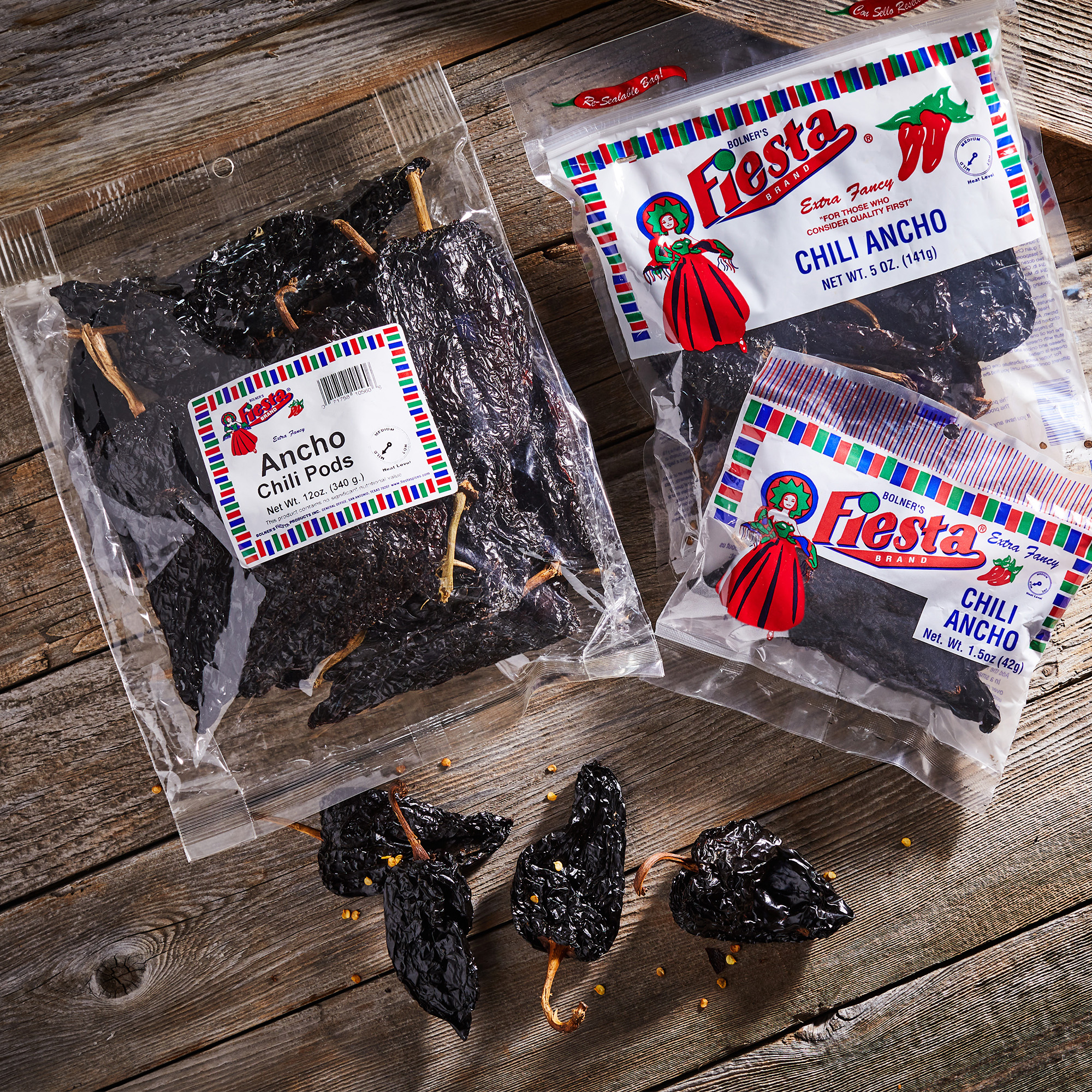 Ancho Chili Pods Ancho Chili Pods variety of cello bag sizes