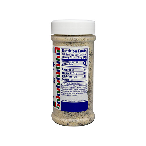 medium size jar of Wild Game Rub 7 ounces side of jar