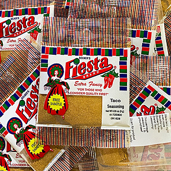 Product image of free sample packet of Taco Seasoning